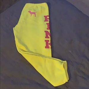 Victoria’s Secret PINK Capri sweatpants